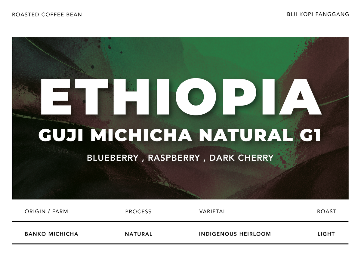 Ethiopia Guji Michicha Natural G1