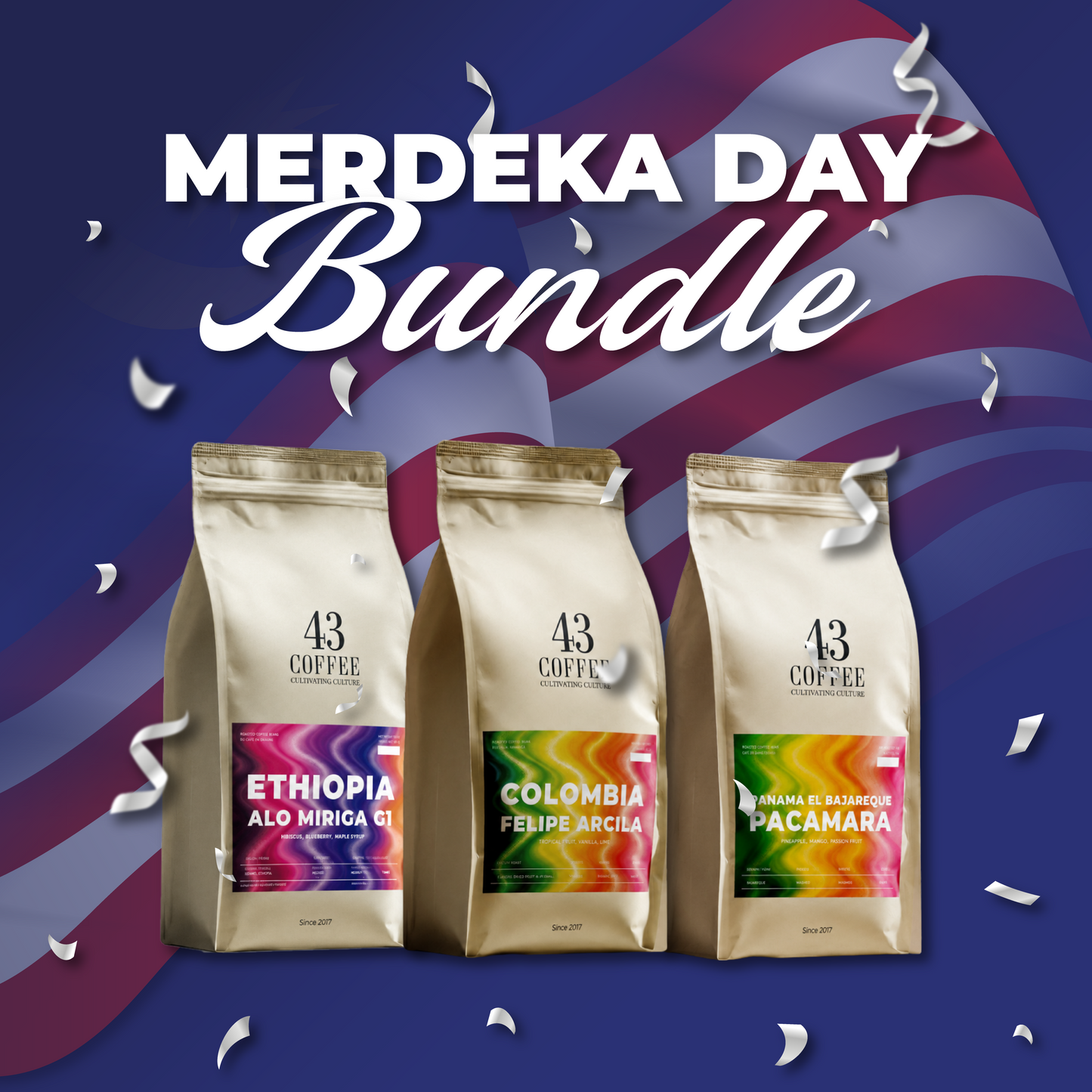 Merdeka Discovery Bundle (3 Single Origins + FREE Mystery Sample)